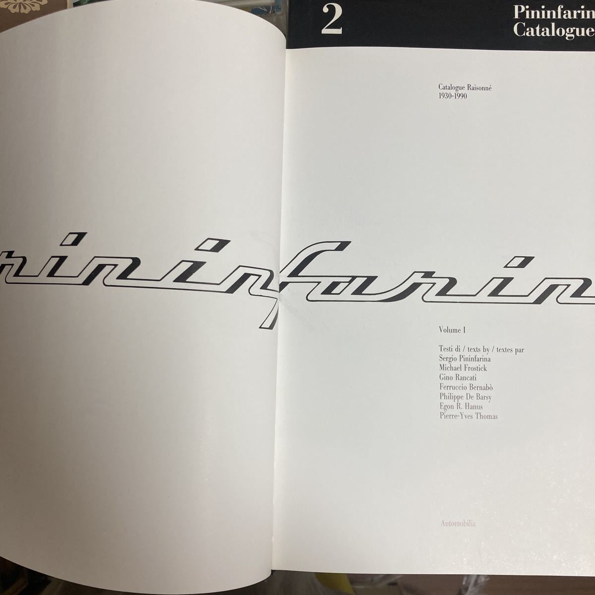 Pininfarina Catalogue Raisonné 1930–1990, Volume I